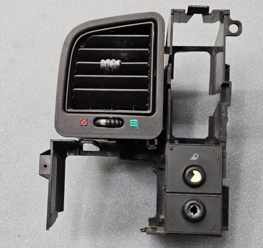 🔥99-06 Chevy Silverado Sierra Headlight Switch left Driver Air Vent Black HS19