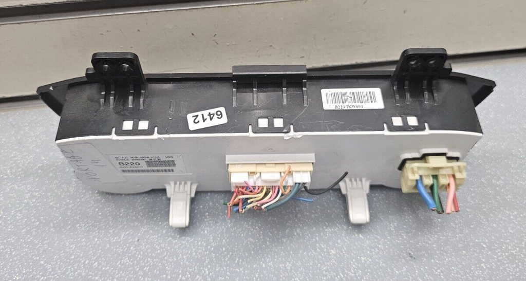11-16 Kia Sportage Dash AC Heater Temperature Climate Control Air Conditioner