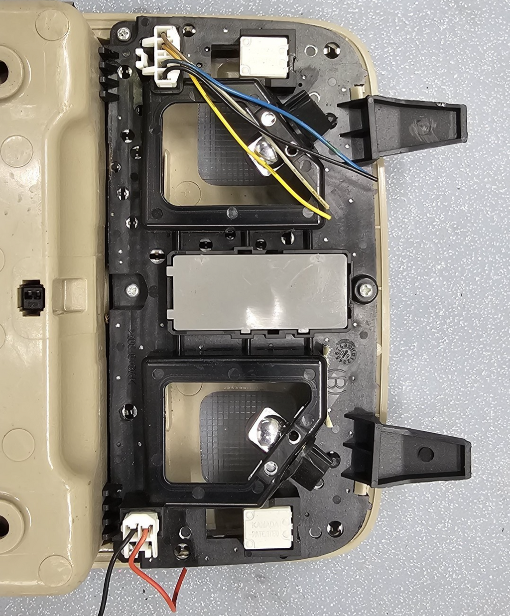 🔥07-10 Elantra Overhead Console Storage Display Dome Map Light Storage Tan OEM