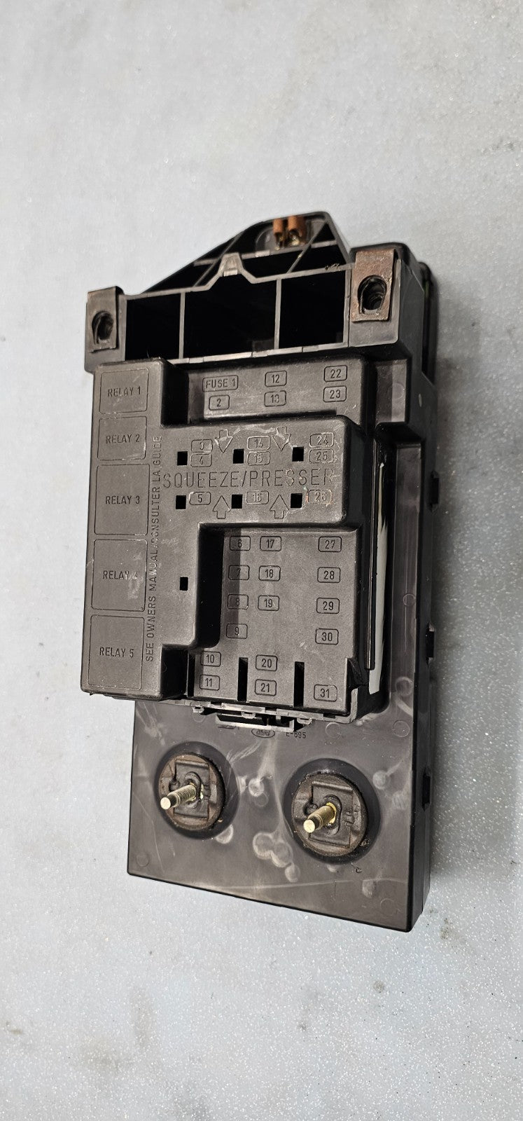 🔥99-03 FORD F150 250 350 DASH INTERIOR FUSE BOX PANEL COVER INTEGRATED POWER