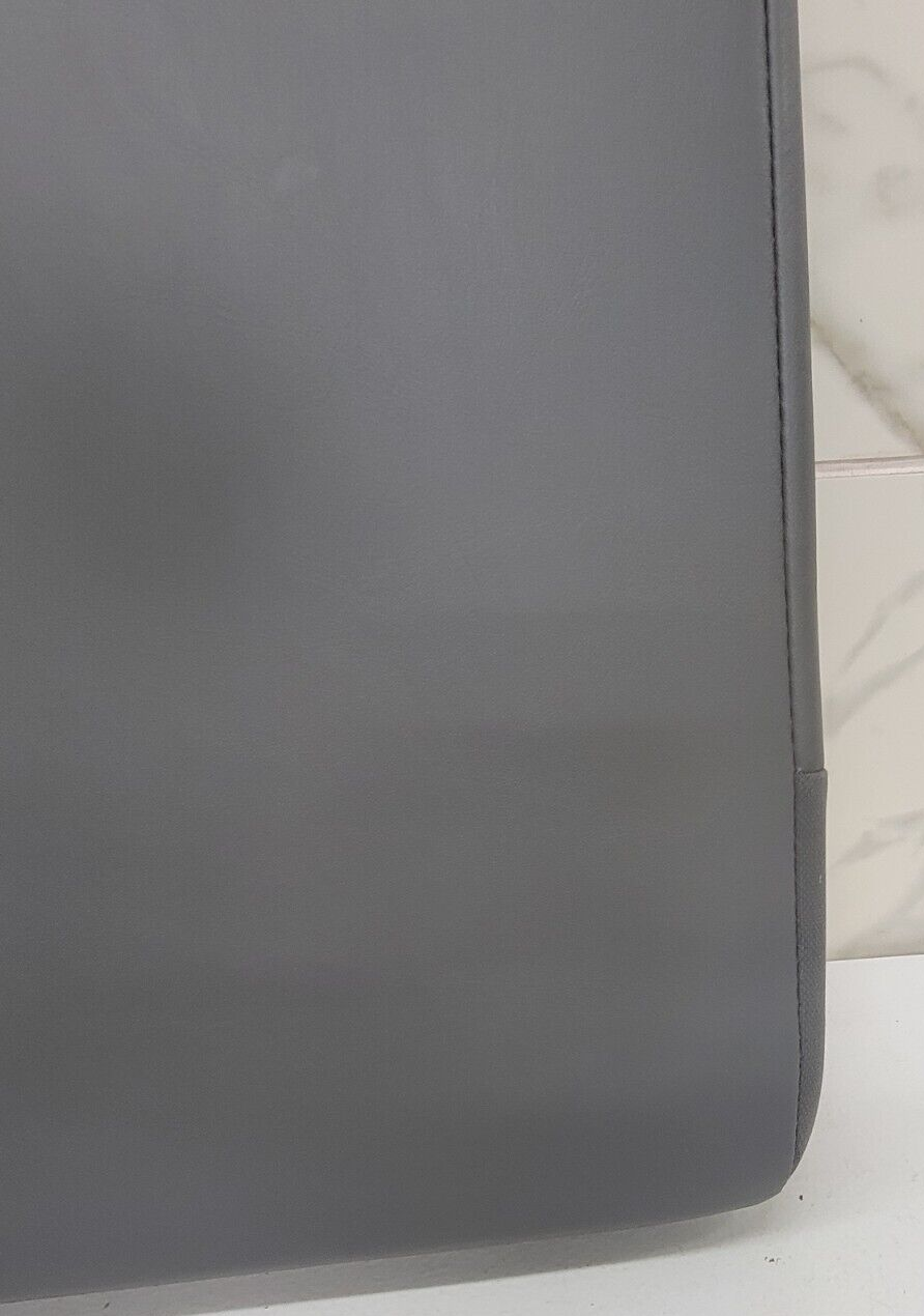 🔥02-08 Dodge RAM Center Console Jump Seat ARMREST Cover Lid Leather GRAY JS7