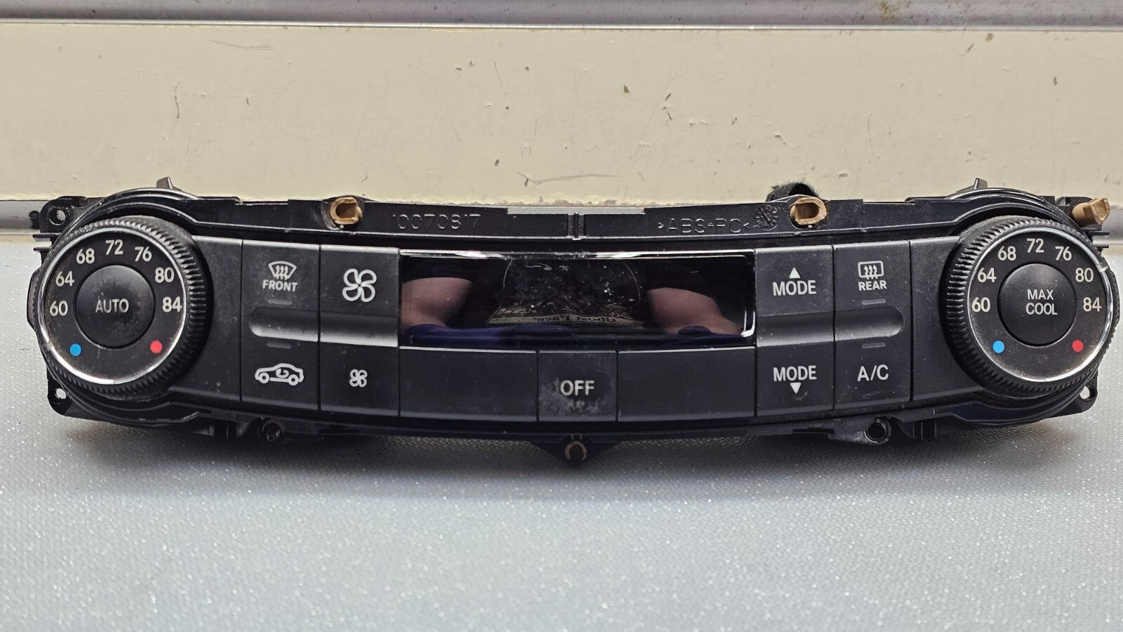 07-09 MERCEDES E280 E300 E320 E350 W211 DASH HEATER CLIMATE TEMPERATURE CONTROL