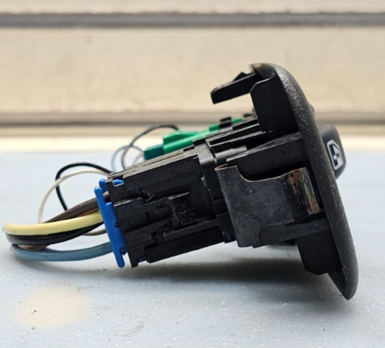 🔥99-05 Chevy Venture Right Passenger Power Window Switch Black Oem