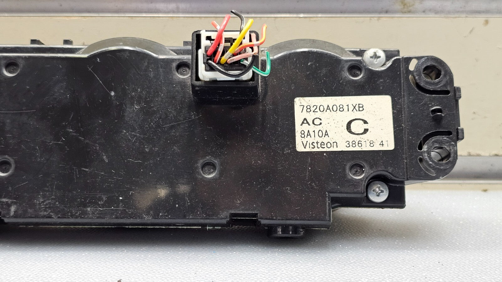 08-12 MITSUBISHI LANCER DASH AC HEATER CLIMATE TEMPERATURE CONTROL CONDITIONING