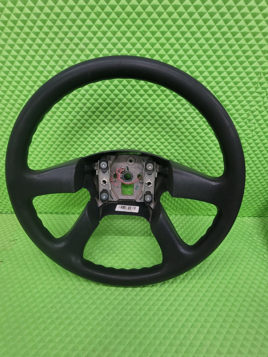🔥03-06 SILVERADO SIERRA YUKON TAHOE SUBURBAN STEERING WHEEL LEATHER BLACK