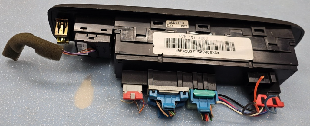 🔥02-05 GMC ENVOY Window Door Switch Front LEFT Master Driver Assembly BLACK OEM
