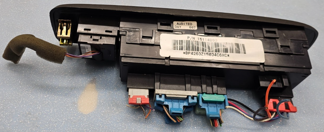 🔥02-05 GMC ENVOY Window Door Switch Front LEFT Master Driver Assembly BLACK OEM