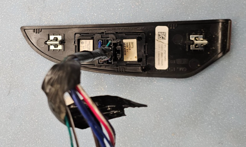 🔥07-14 Suburban Yukon Rear Left Driver Master Window Switch Assembly WOOD WS5