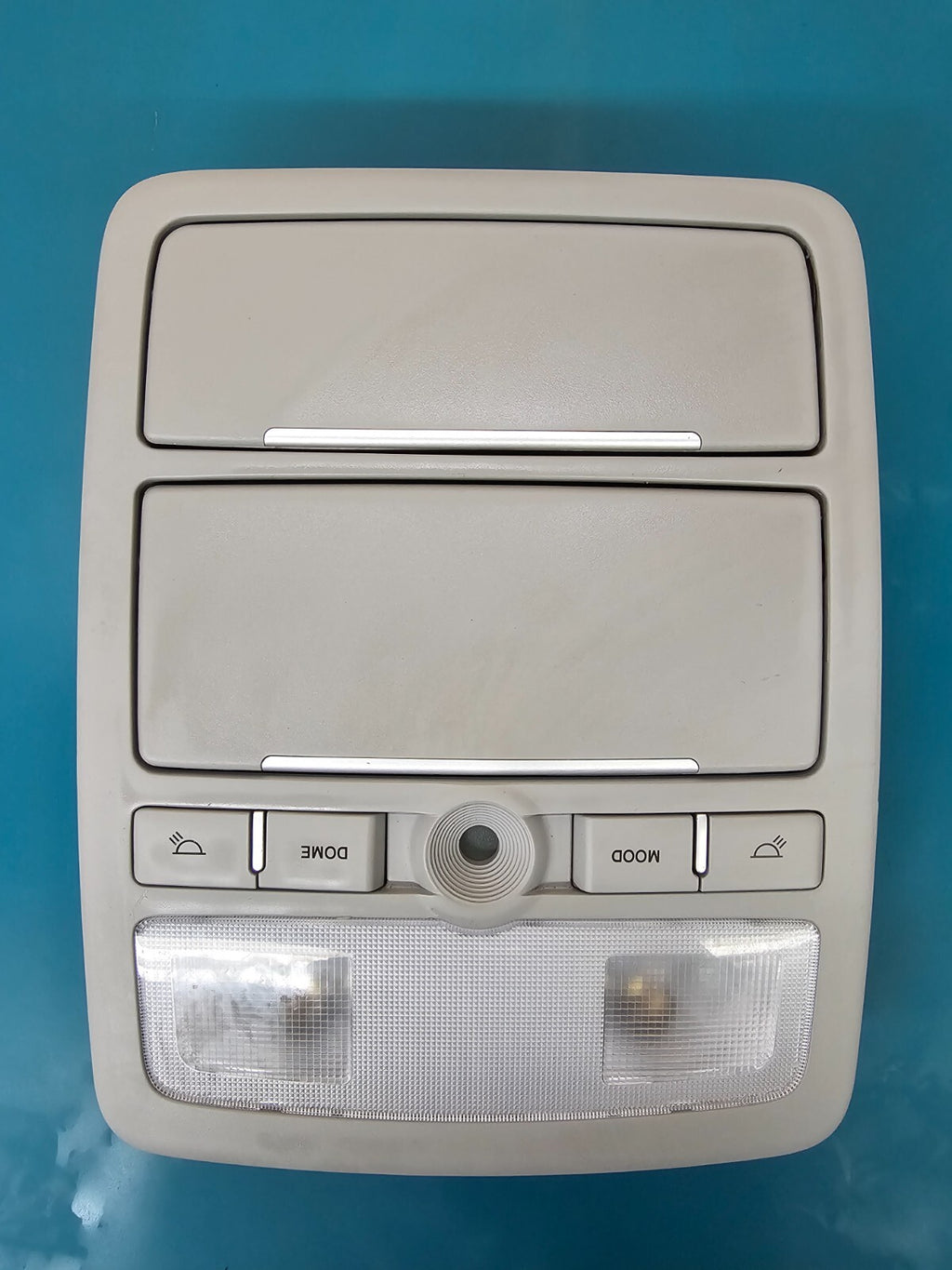 07-12 HYUNDAI VERACRUZ Overhead Console Dome Map Storage Lights Assembly LT GRAY