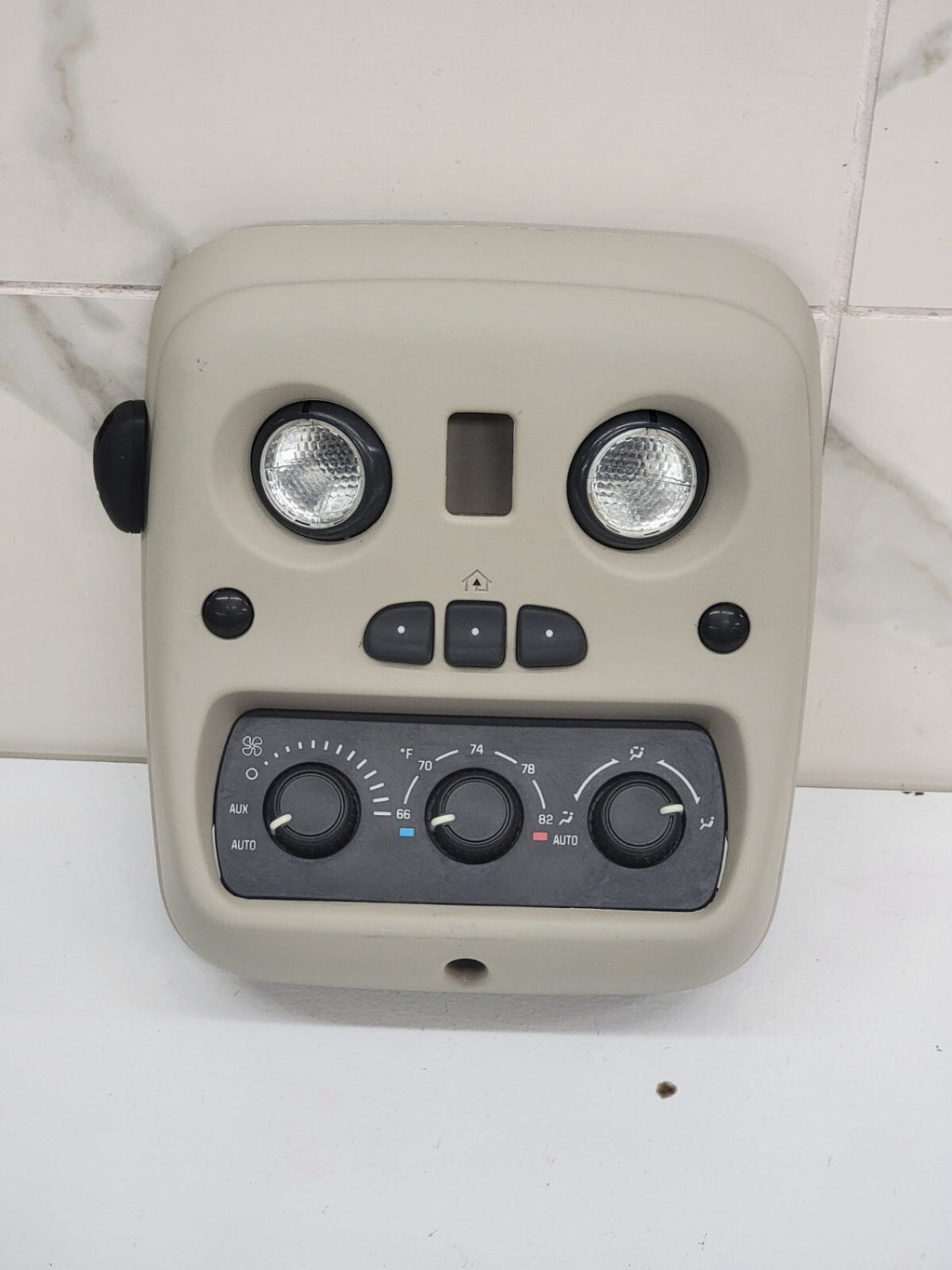 🔥03-06 Escalade Tahoe Yukon OVERHEAD ROOF CONSOLE/MAP LIGHT  LIGHT TAN