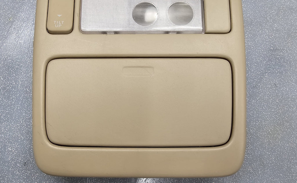 🔥97-01 Toyota Camry ES300 Overhead Center Map Dome Light Console Sunroof Tan