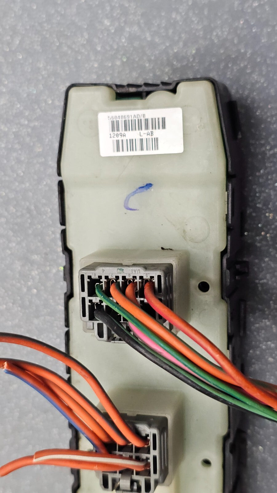 🔥07-10 Caliber Compass Patriot Left Driver Master Power Window Switch Black