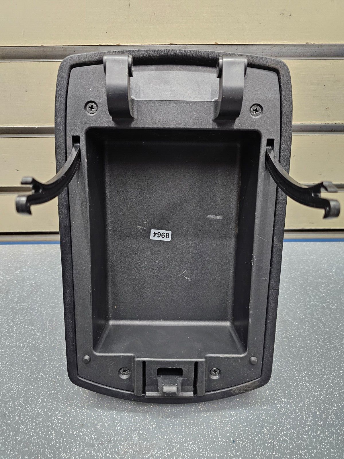 🔥07-10 Sentra Center Console Armrest Storage lid Box Top Pad Leather Black OEM
