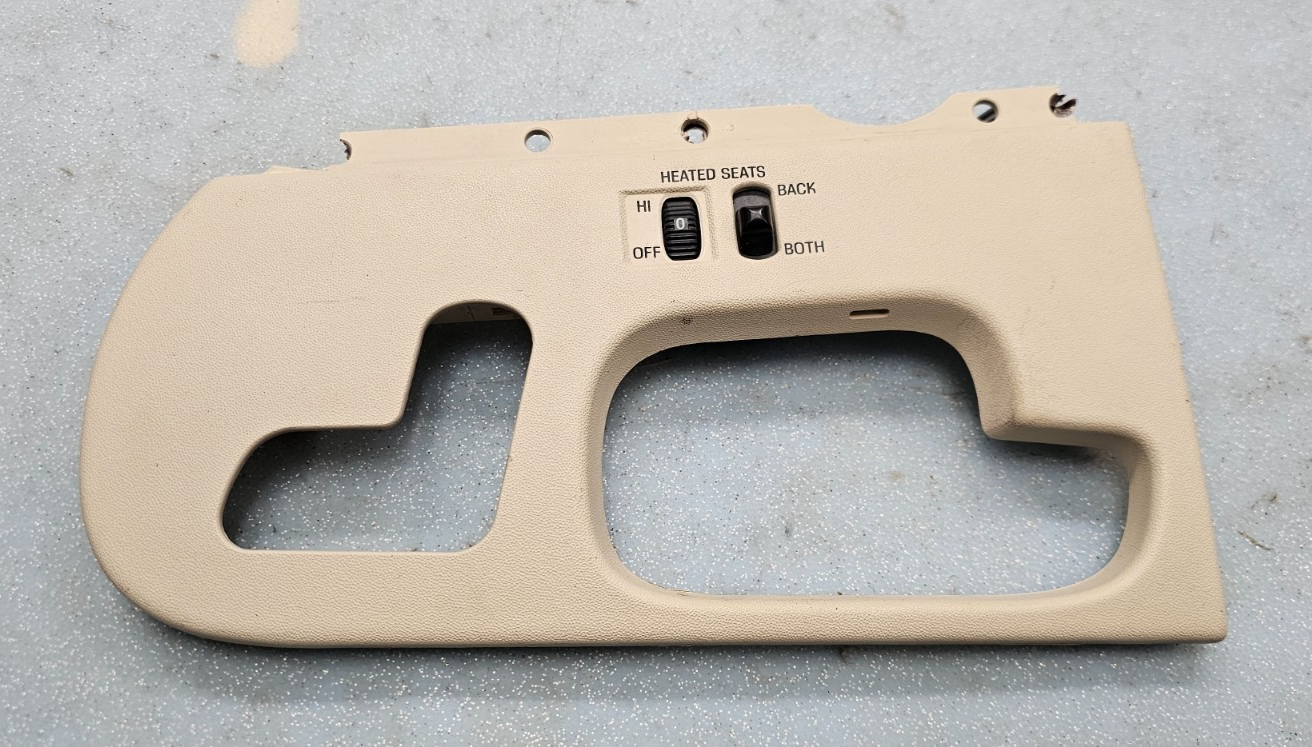 🔥1998-2002 LINCOLN TOWN CAR RIGHT POWER SEAT CONTROL TRIM BEZEL OEM TAN