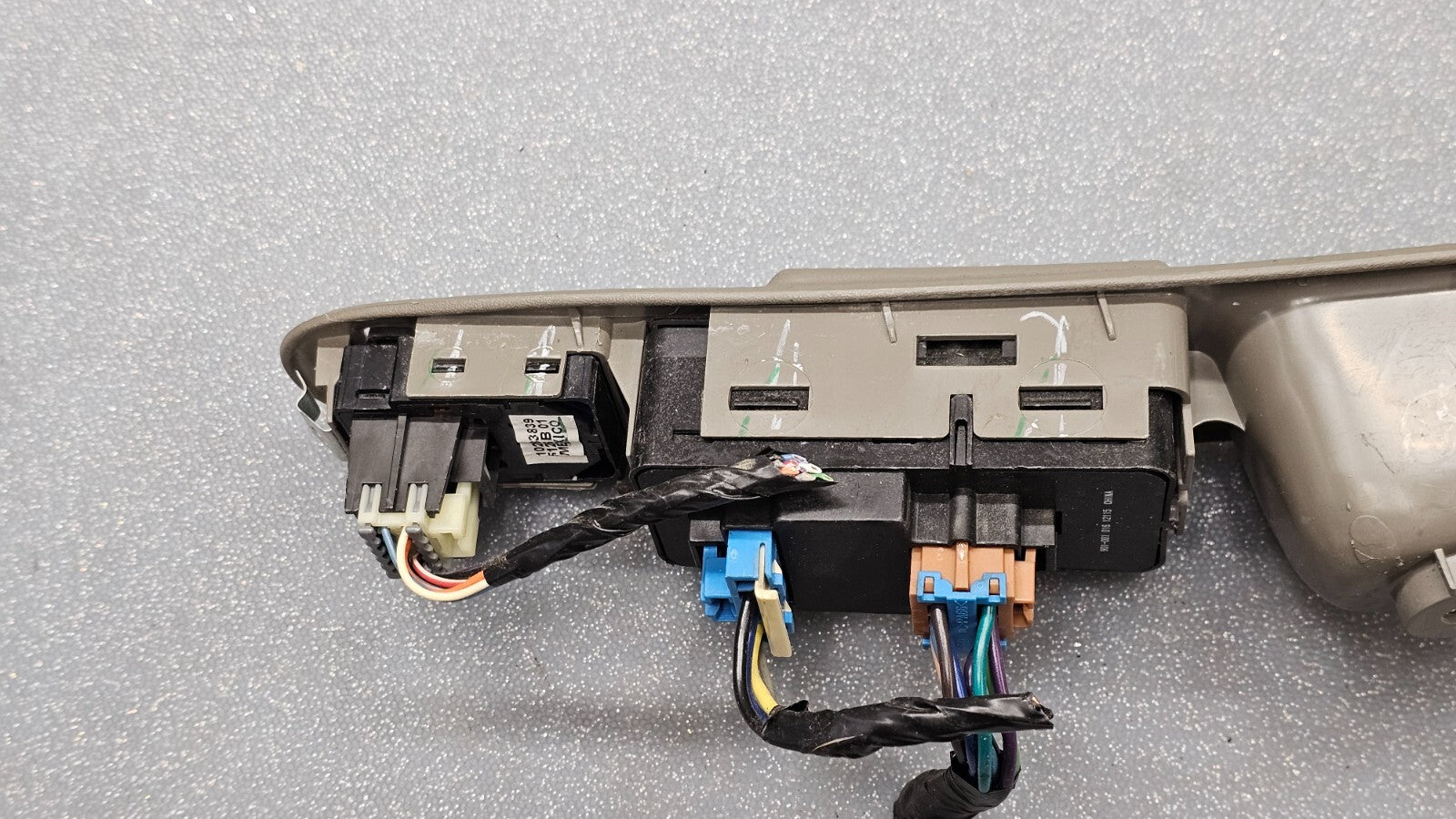 🔥02-07 Rendezvous Impala Left Driver Master Power Window Door Switch Lock Tan