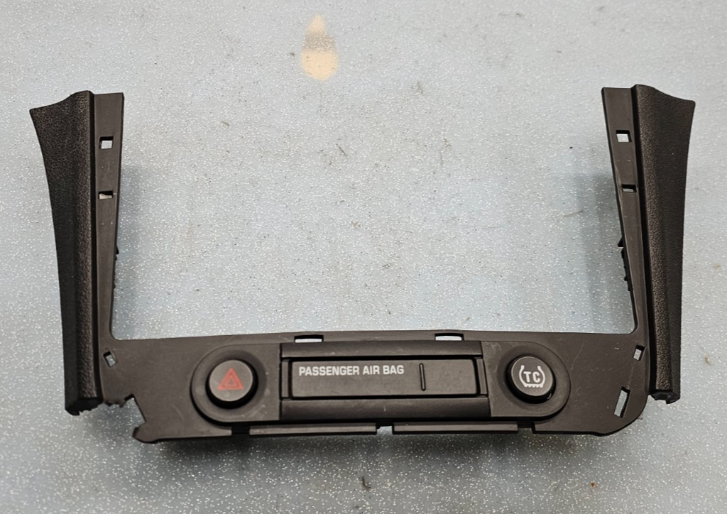 🔥08-12 CHEVY MALIBU HAZARD TC SWITCH TRIM PANEL OEM BLACK