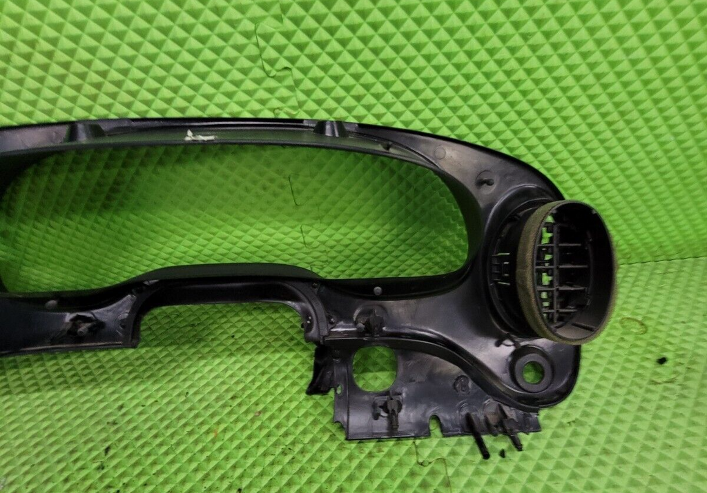 🔥97-03 Ford E-150 Econoline Dash Gauge Cluster Bezel Climate Radio Trim Black