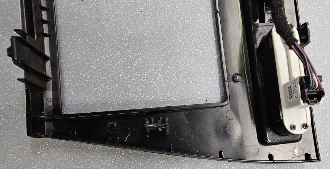 🔥06-09 Fusion Milan Center Dash Trim Panel AM FM Radio Stereo Bezel SILVER OEM