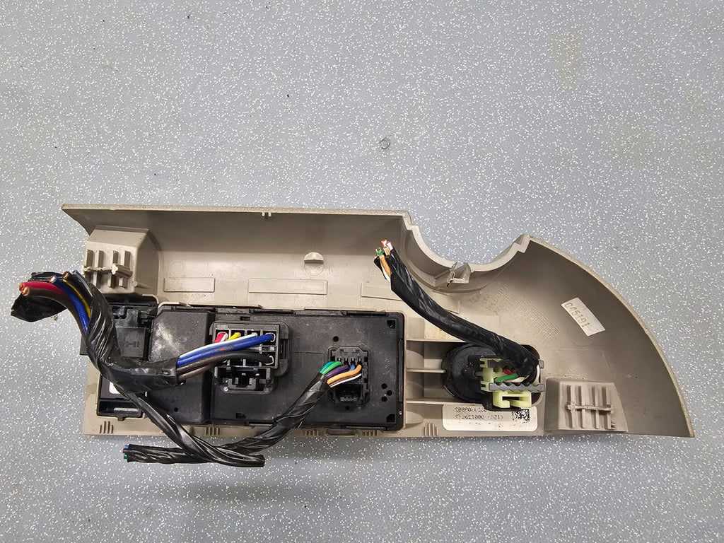 🔥07-10 SILVERADO SIERRA MASTER LEFT DRIVER POWER WINDOW SWITCH LT TAN OEM WS47