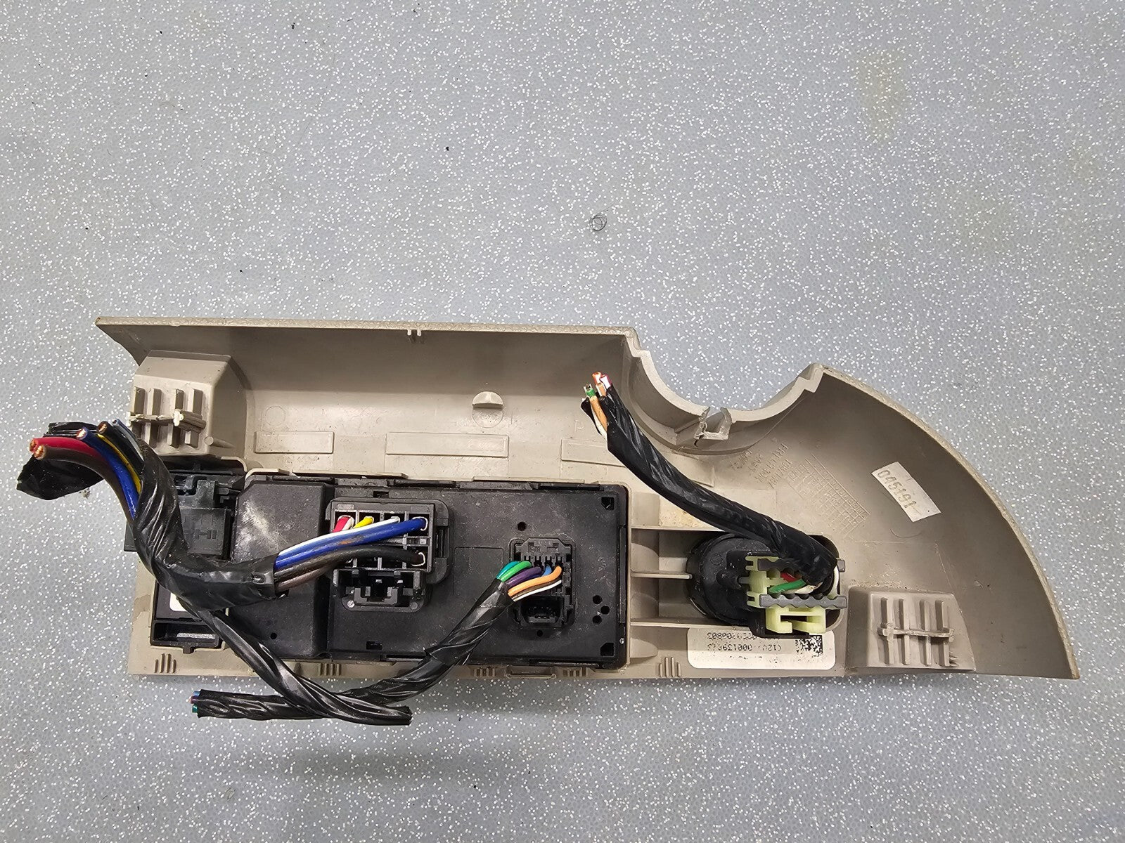 🔥07-10 SILVERADO SIERRA MASTER LEFT DRIVER POWER WINDOW SWITCH LT TAN OEM WS47