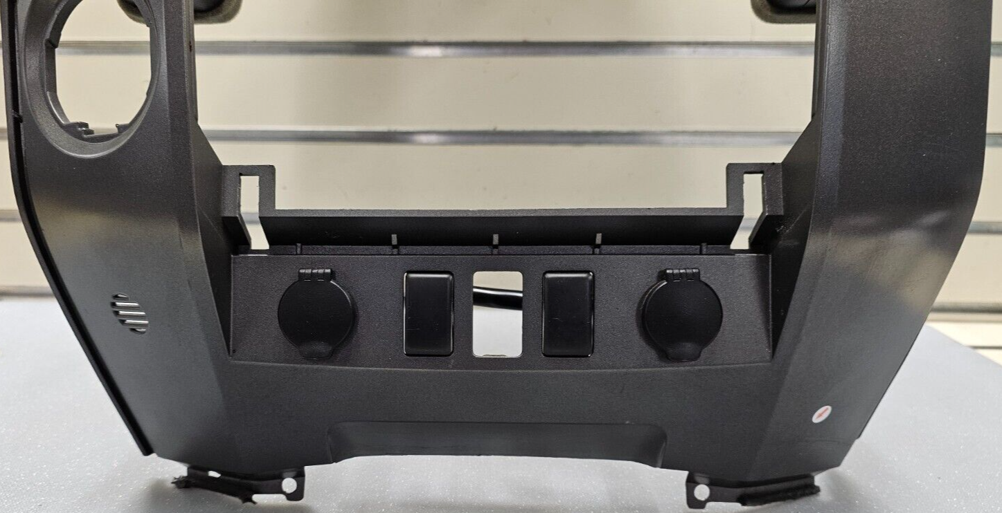 🔥04-07 Nissan TITAN ARMADA Dash Radio Bezel Climate Panel Trim Panel BLACK