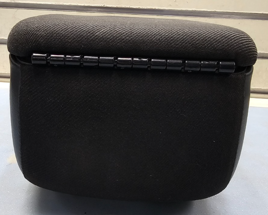 🔥98-04 Ford RANGER Center Console Jump Seat ARMREST Lid w/ CUP Holder BLACK JS2