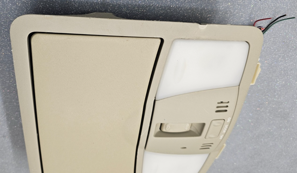 🔥09-14 Maxima Murano Rogue Overhead Console Storage Dome Map Light Lamp Tan