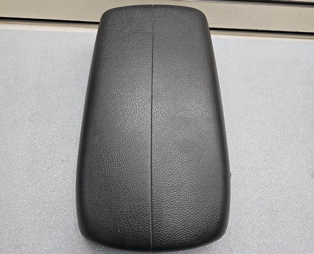 🔥10-13 Kia Sorento Console Lid Cover Leather Top Pad Armrest Assembly Black OEM