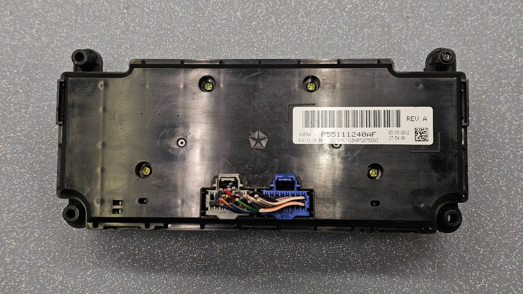 11-20 Grand Caravan Dash AC Heater Temperature Climate Control Unit Conditioner