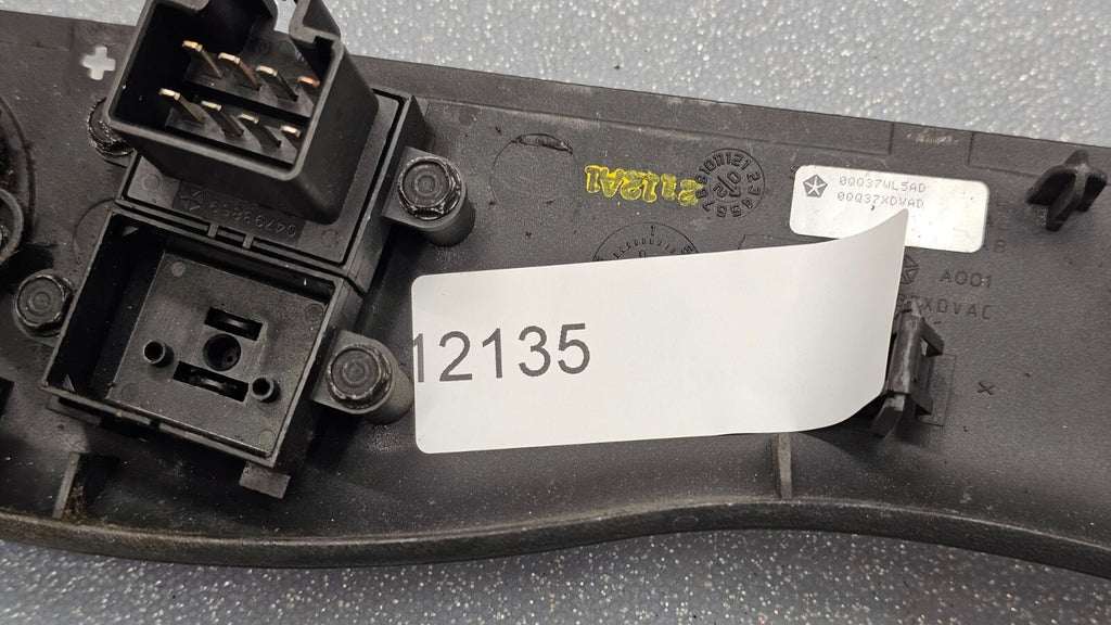 🔥00-05 Dodge Neon Front Left Driver Master Power Window Control Switch Black