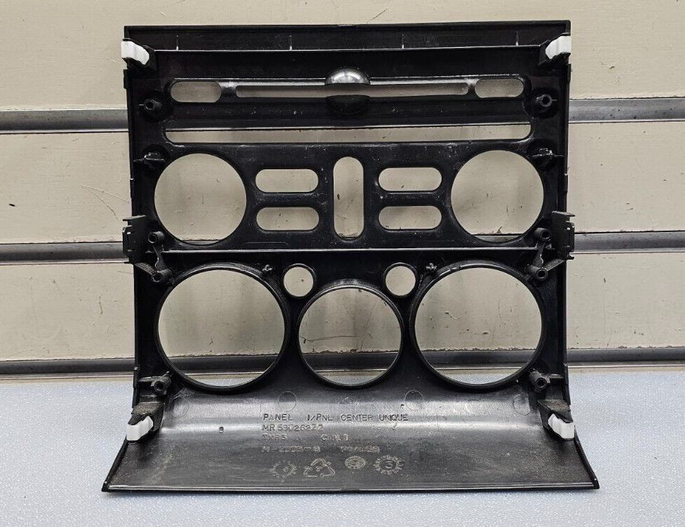 🔥06-08 Galant Dash AM FM Radio Display Stereo Climate Trim Panel Bezel Black