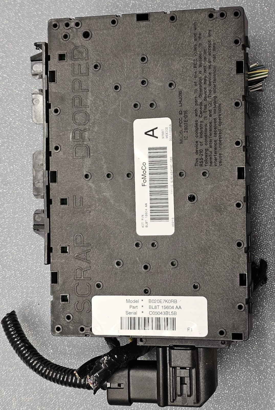 🔥09-12 Ford Escape Mercury Mariner Interior Cabin Fuse Box Relay Block Junction
