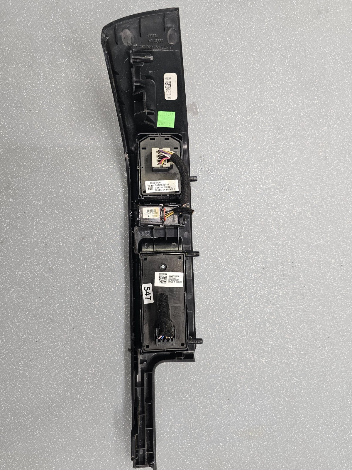 🔥14-22 Silverado Sierra Left Driver Master Window Door Mirror Switch Black OEM