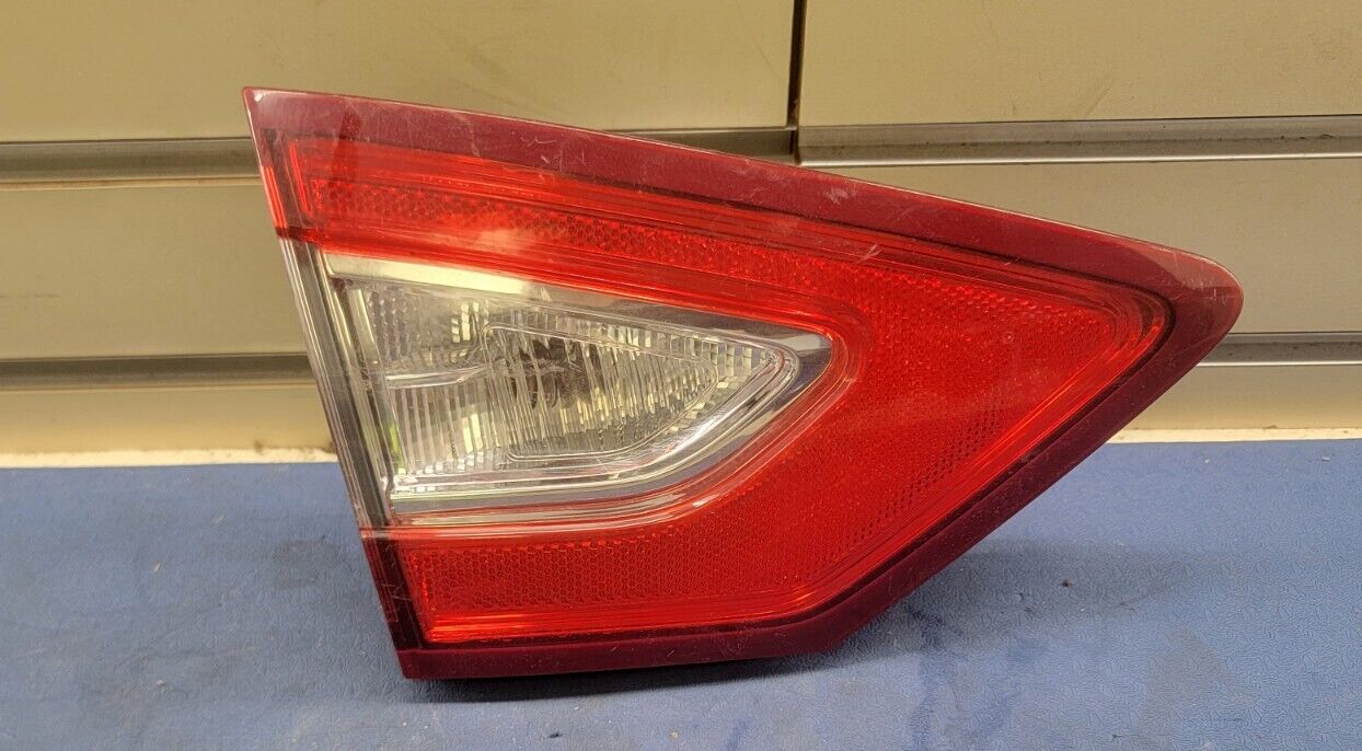 🔥13-16 Ford Fusion Tail Light Rear Right Passenger Side Halogen Assembly Chrome
