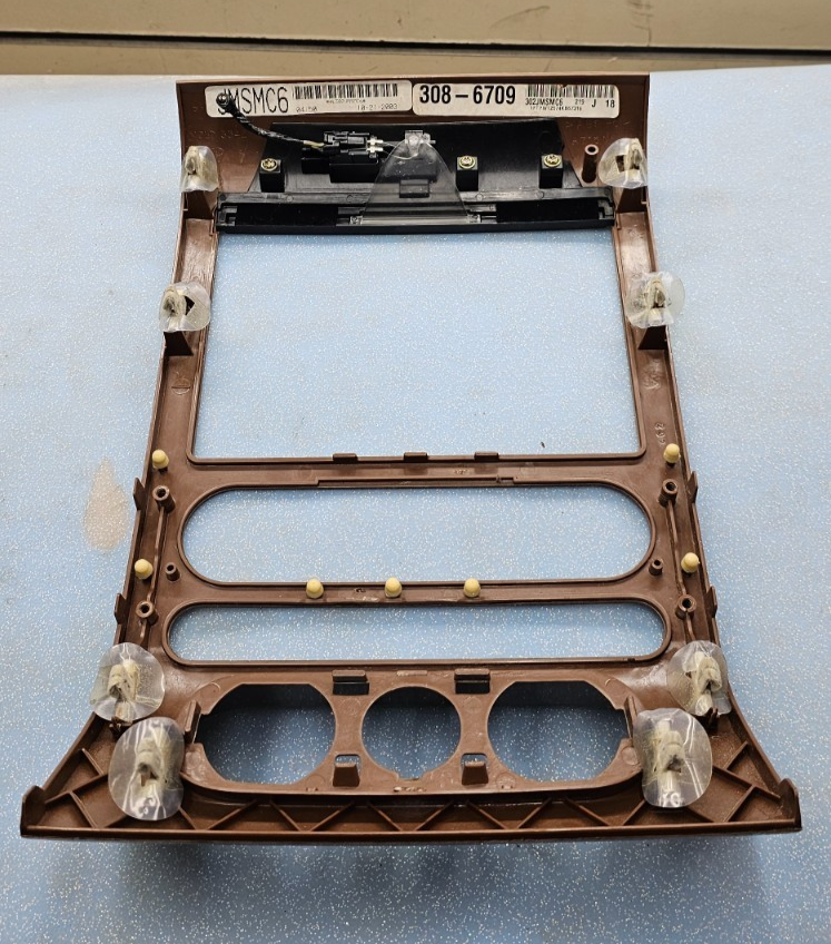 🔥04-08 Ford F150 Climate Control &Radio Bezel Dash Trim Woodgrain OEM