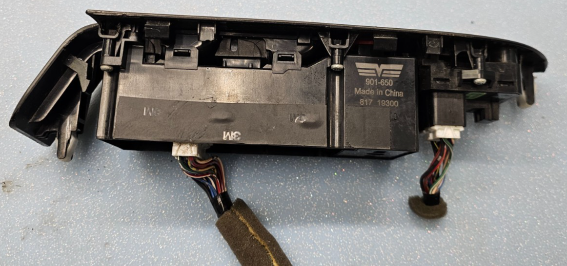 🔥05-10 Honda Odyssey Left Driver Door Power Window Switch LH Push Pull Silver