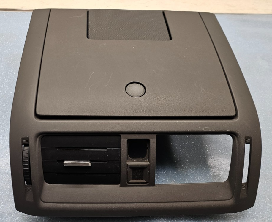 🔥10-12 Ford FUSION Dash Front Center Vents STORAGE Compartment Cubby BLACK VT10