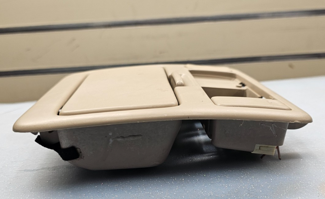 00-05 TOYOTA HIGHLANDER Overhead Console Sunglasses Storage Sunroof Switch TAN