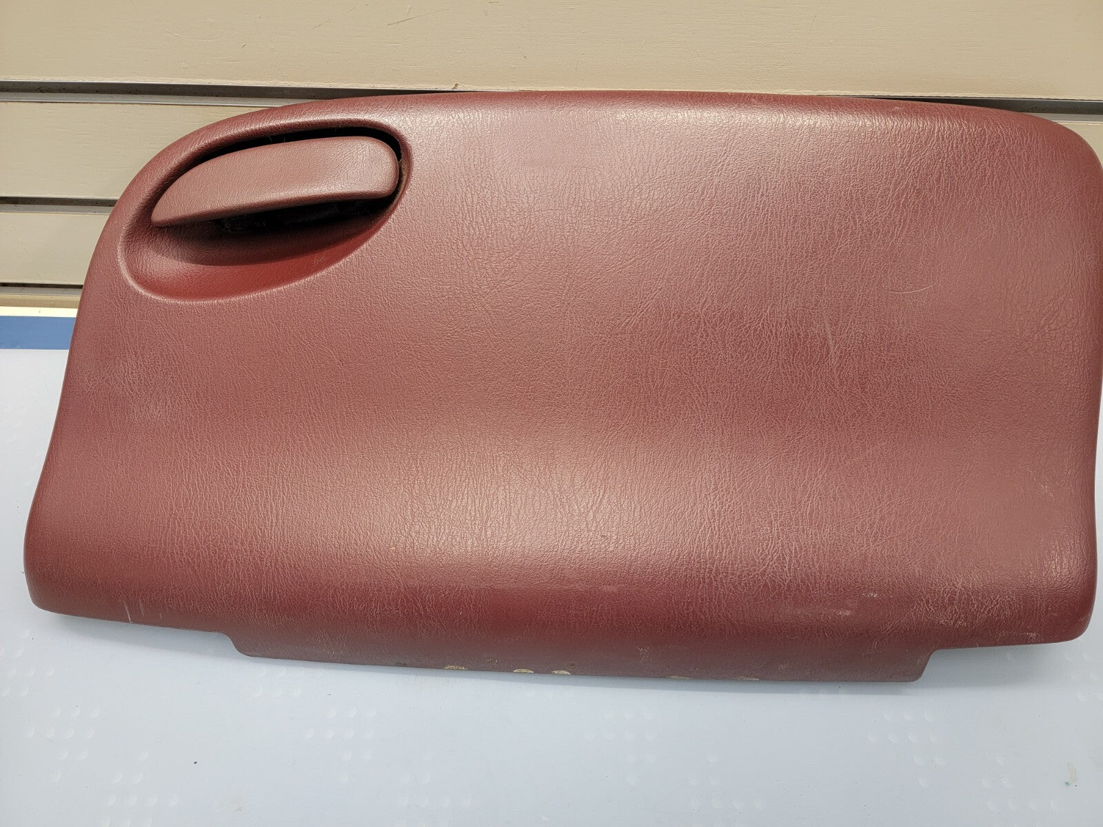 🔥97-03 FORD F-150 Glove Box Dash Storage Compartment Lid Cover Handle OEM RED