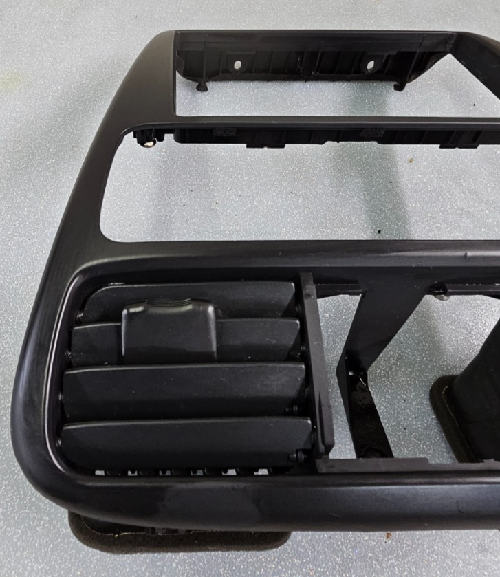 🔥98-02 ACCORD FRONT CENTER DASH RADIO STEREO CLIMATE BEZEL TRIM PANEL BLACK