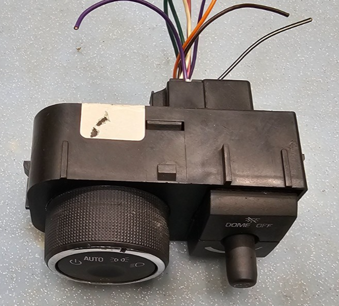 🔥09-17 Traverse Headlight Headlamp Head Light Lamp Dimmer Switch Control Black