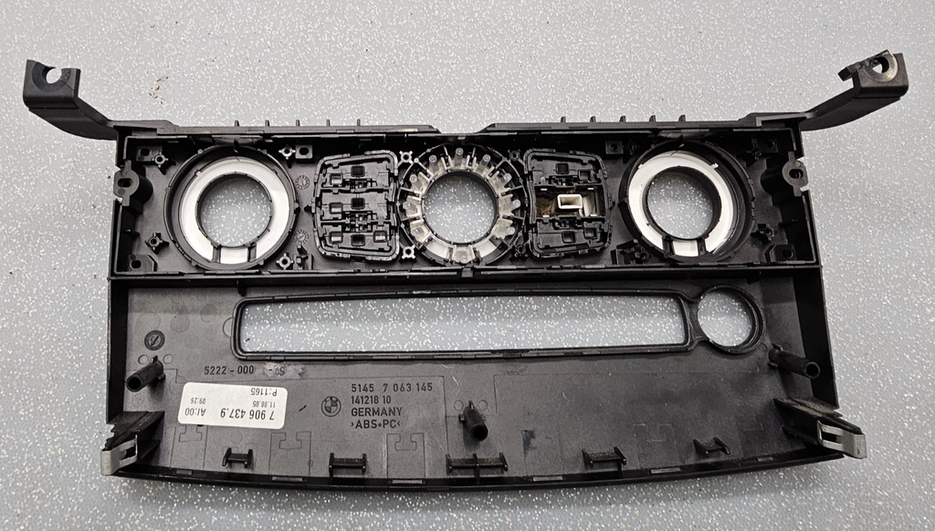 🔥04-10 BMW 525I 530I M5 DASH AC A/C HVAC HEATER CLIMATE TEMPERATURE CONTROL