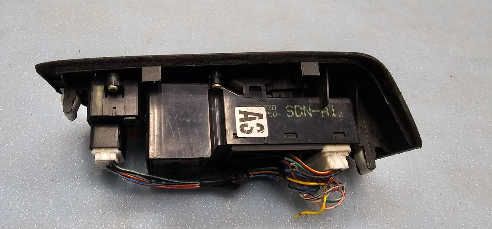 🔥03-07 ACCORD LEFT DRIVER MASTER POWER COUPE 2 DOOR WINDOW CONTROL SWITCH BLACK