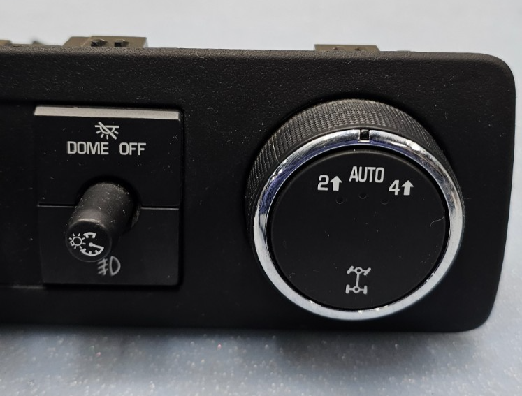 🔥07-13 Silverado Tahoe Sierra Dash Head Light headlightControl Switch Black