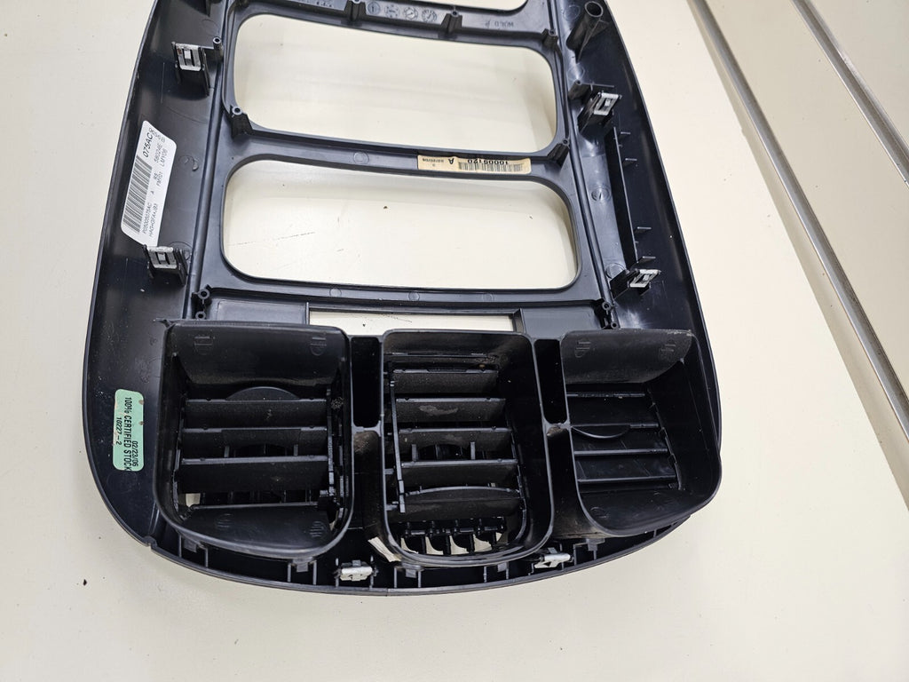 🔥01-07 Dodge Caravan Town & Country Voyager Dash Eadio Climate TRIM Bezel BLACK
