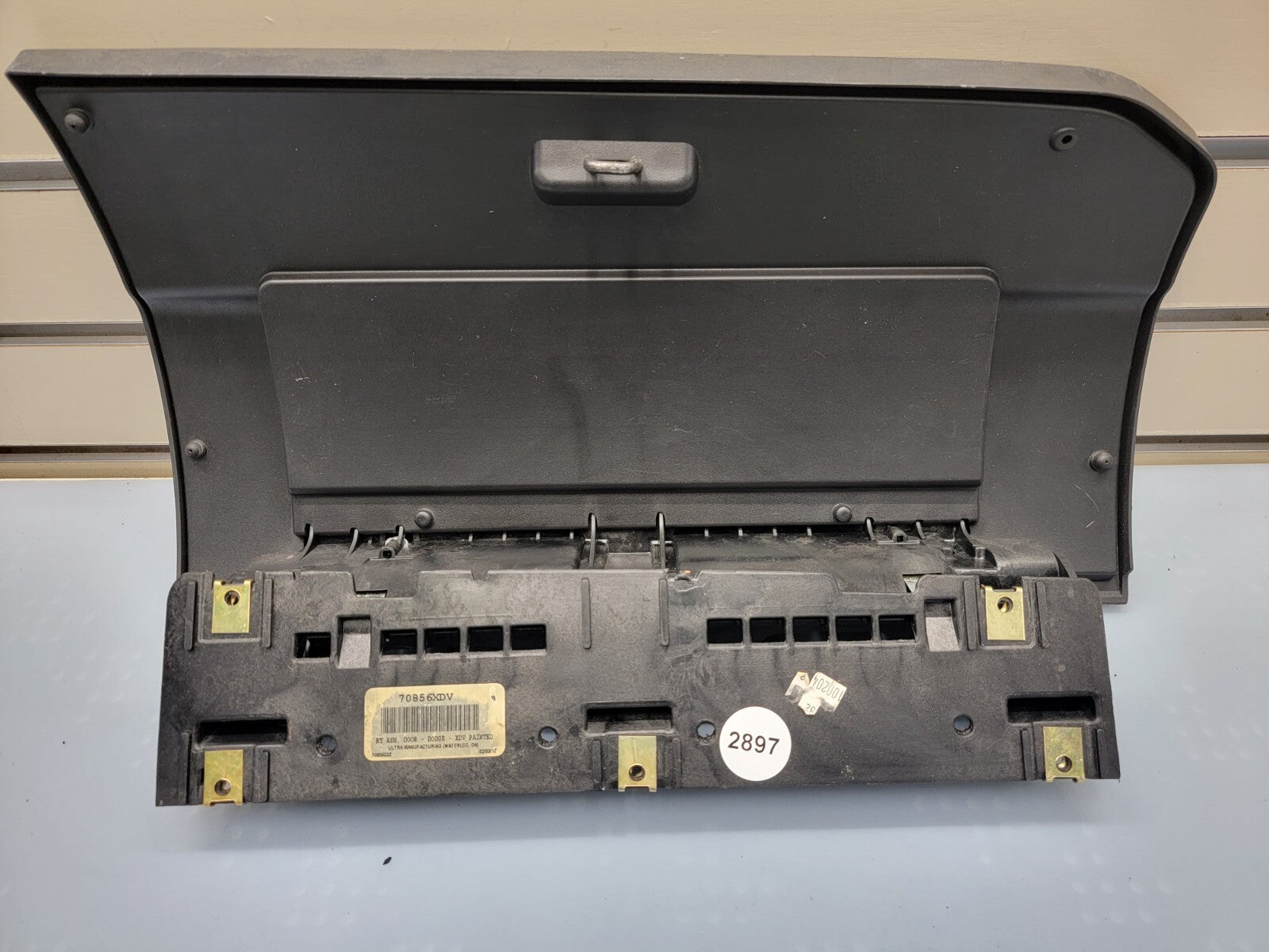 🔥08-10 DODGE GRAND CARAVAN TOWN & COUNTRY SXT FRONT DASH UPPER GLOVE BOX GRAY