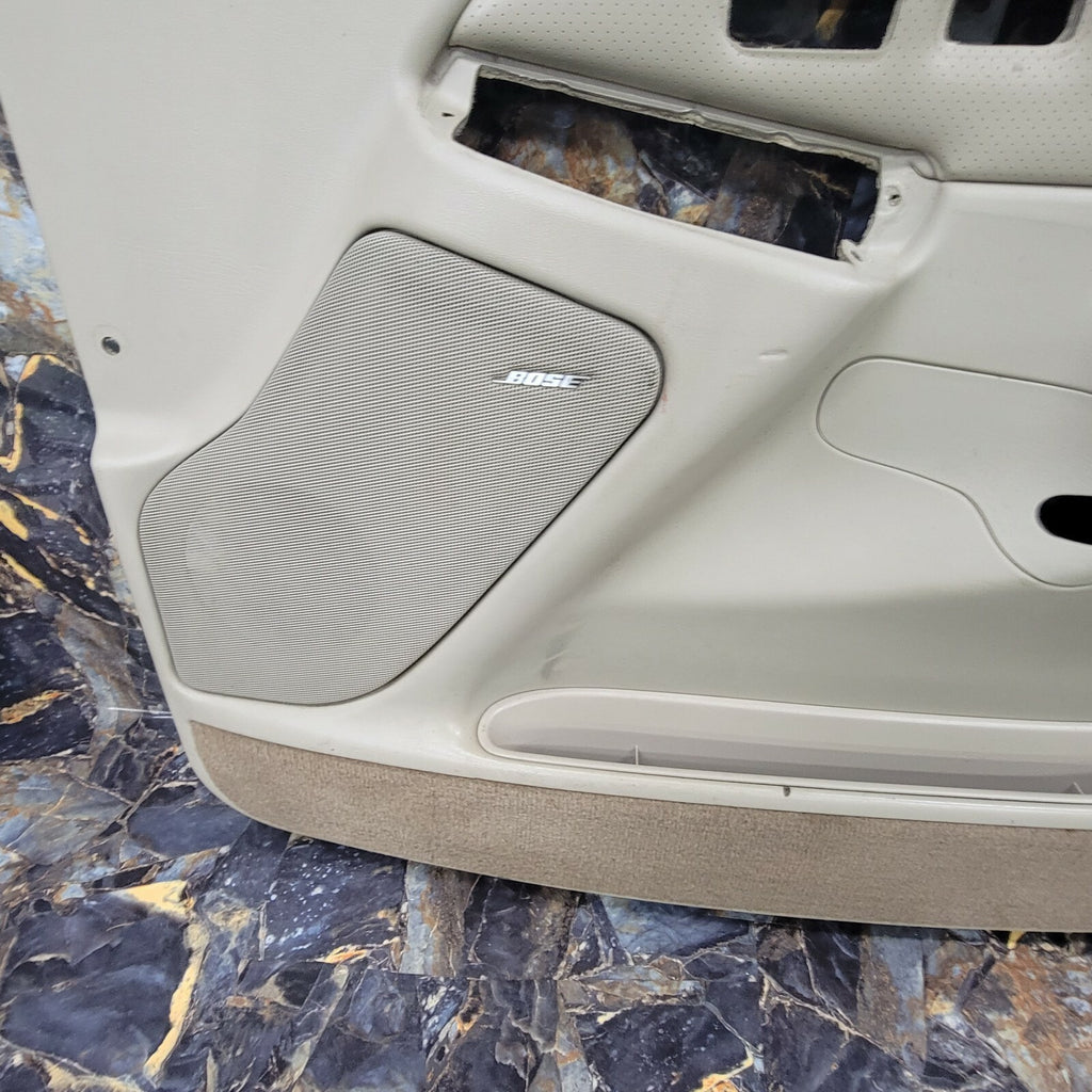 🔥03-06 Chevy Silverado ESCALADE Door Panel Front RIGHT Passenger No Arm TAN D5
