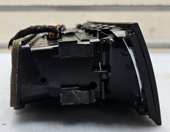 09-12 Audi A4 S4 A5 Center Dash AC Air Vent Heater Conditioner Instrument Black