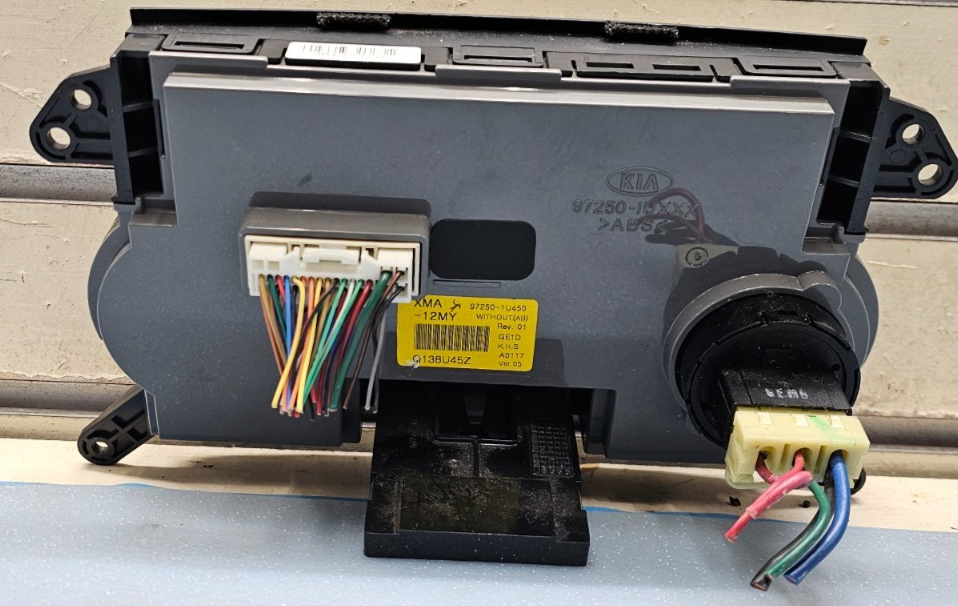 🔥11-13 KIA SORENTO A/C AC HVAC DASH CLIMATE TEMPERATURE HEATER CONTROL BLACK