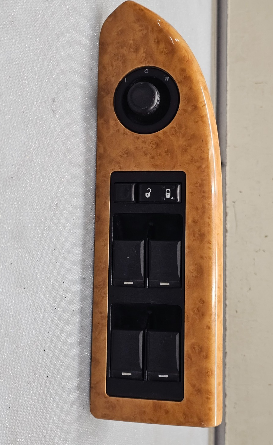 🔥07-14 Charger Dakota Chrysler 200 Left Driver Master Window Switch Lock Wood